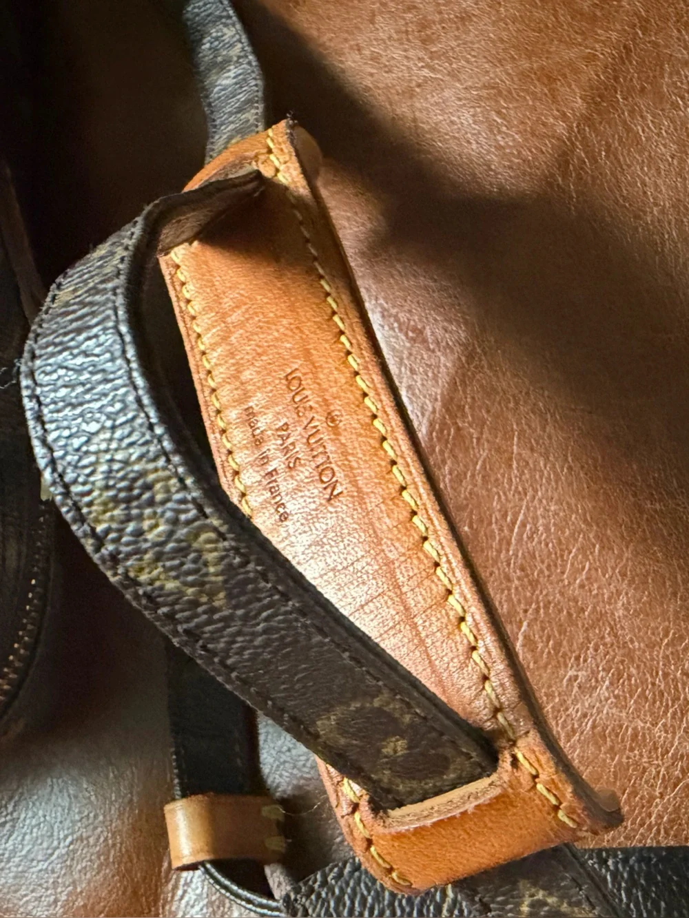 Louis Vuitton Vintage Danube Monogram Canvas Adjustable Strap Crossbody
